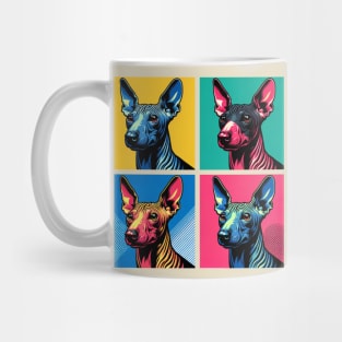 American Hairless Terrier Pop Art - Dog Lovers Mug